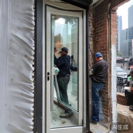 装修防盗门安装常见问题:门与墙缝隙处理方法-800家电修典