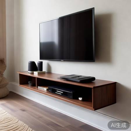 墙面电视柜，储物装饰两不误
