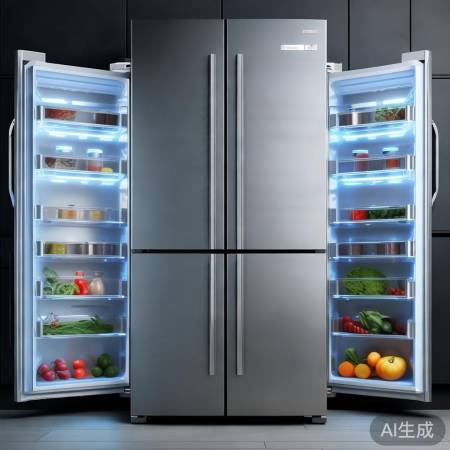 冰箱保鲜，多温区设计。