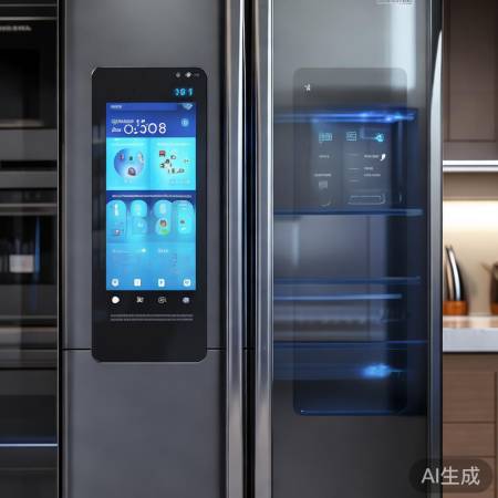 智能冰箱，手机控制，节能温控。