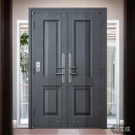 2023热门防盗门双门款式推荐,提升家居安全与美观-800家电修典