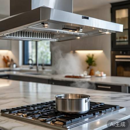屋顶油烟轻松吸除,油烟机选购攻略-800家电修典