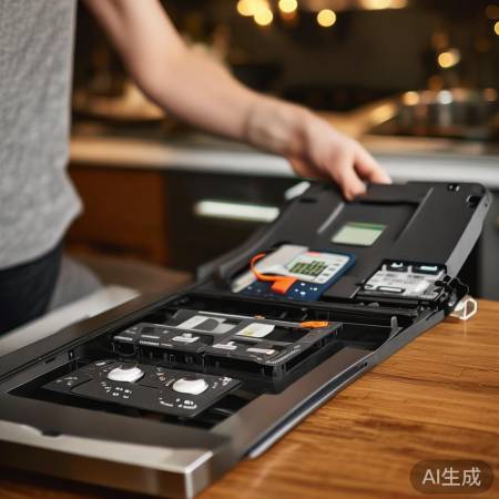 检查集成灶电池电量