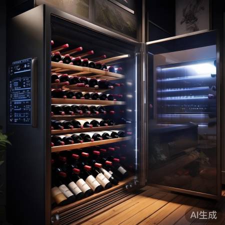 智能温控红酒柜，红酒摇篮。
