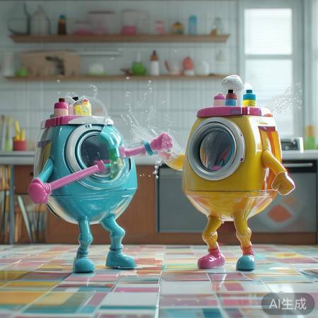 洗衣机里拍抖音,创意无限短视频玩法大揭秘-800家电修典