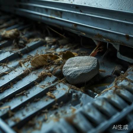 空调内异物阻制冷剂，压力过高。