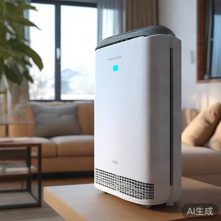 “空气净化器，清新室内空气，畅