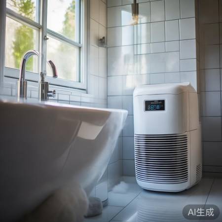 除湿器助浴室干燥，双重保障。