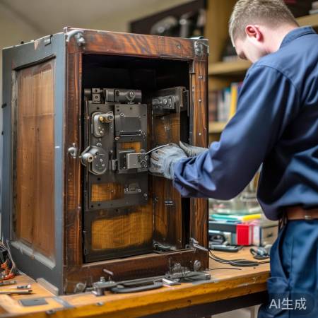 柜子内部保险柜拆卸方法详解-800家电修典