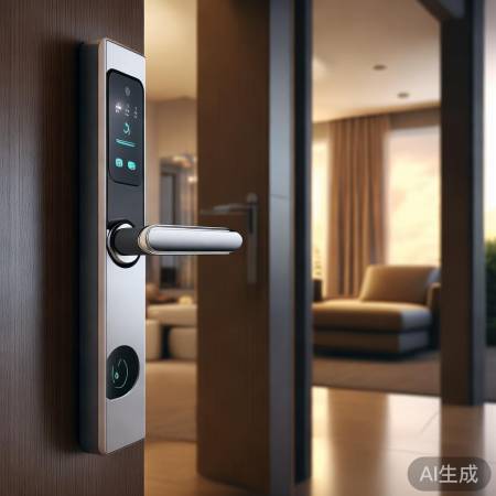 “指纹锁1015，安全守护家”