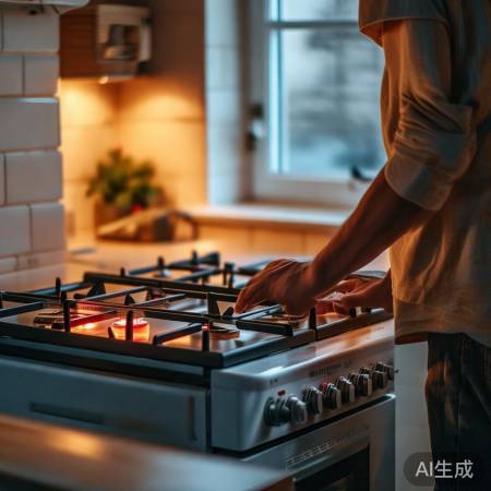 燃气灶使用中突然漏气怎么办?快速排查及解决方法-800家电修典