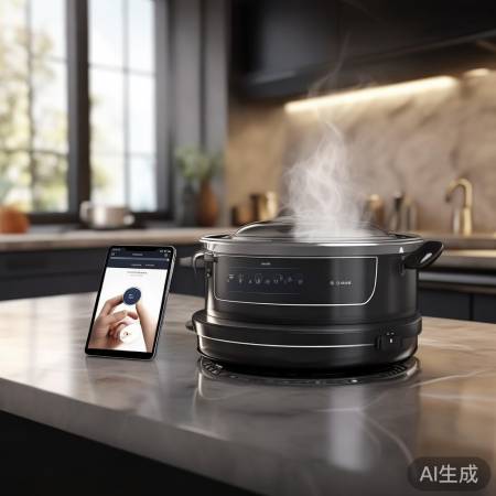 智能电磁锅，远程掌控美食。