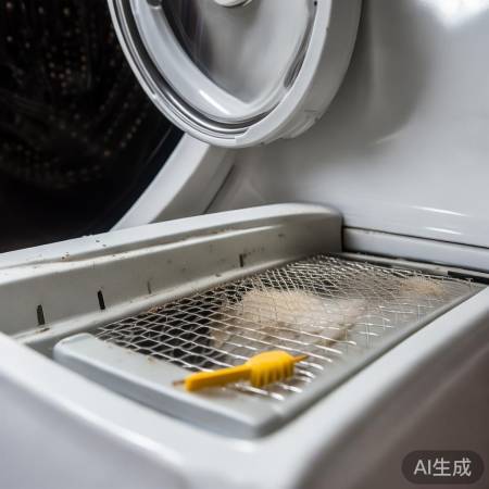 洗衣机过滤网清洁步骤