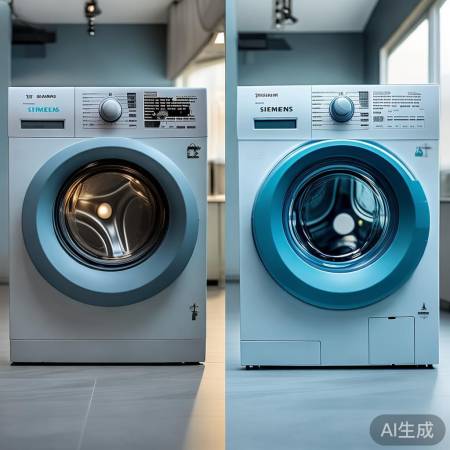 正品西门子标志清晰鲜艳，假货易