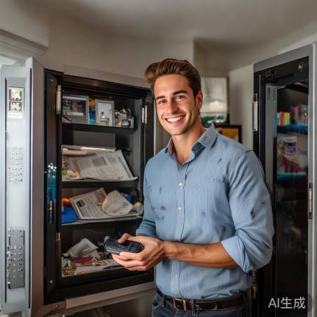 保险柜常规开启方法揭秘-800家电修典