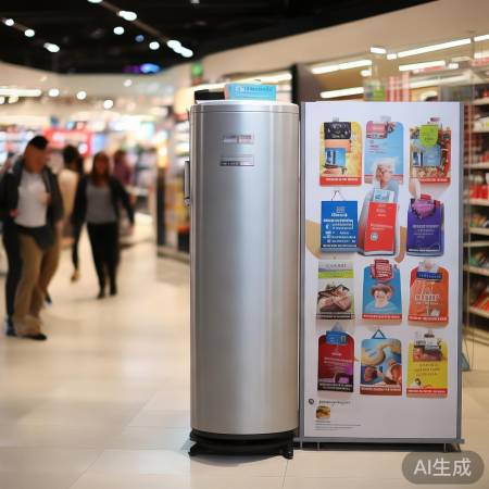 热水器促销赠品抢购中