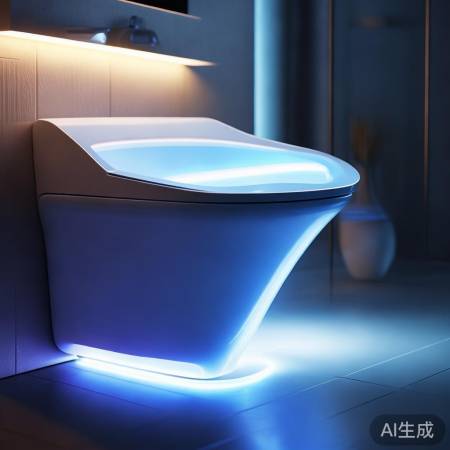 智能马桶，紫外线杀菌，现代卫生