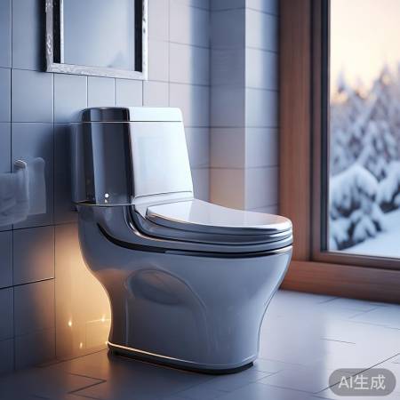 智能马桶，冬日温暖，一键便捷享