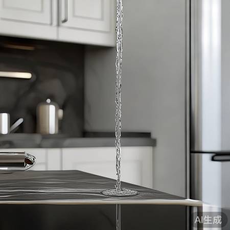 空调冷凝水，管道堵，水流不止。