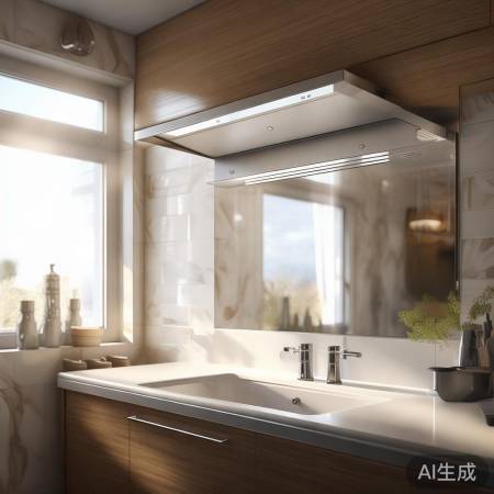 卫生间通风佳，空间大宜装油烟机