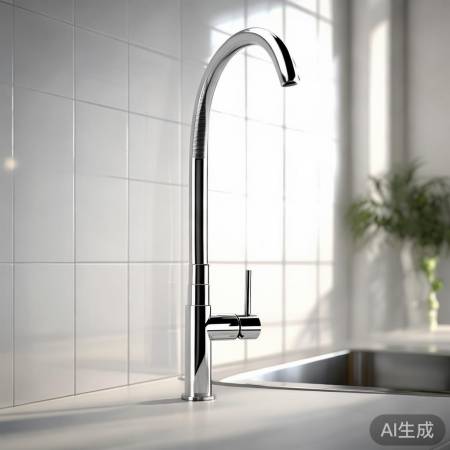 水龙头紧闭，未见水流