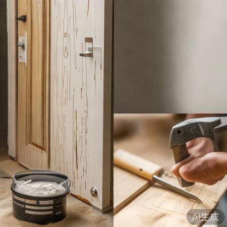 防盗门凹陷修复攻略，焕新门面！