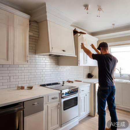 吊顶橱柜油烟机安装顺序攻略-800家电修典