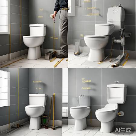 卫生间安装关键：墙距坑距要适宜