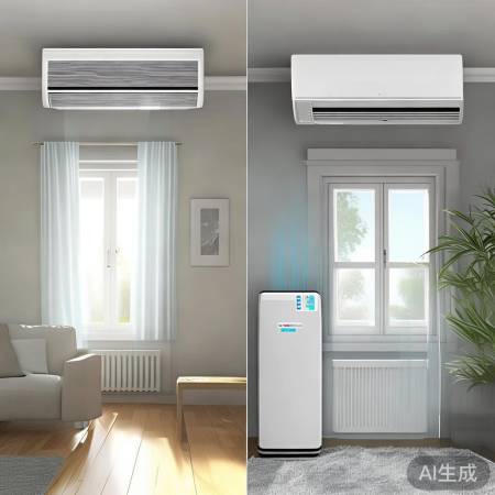 中央空调大户型适用，普通空调便