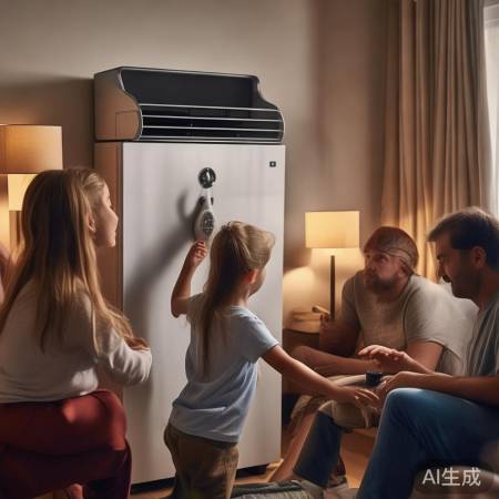 空调勿频繁开关，避免损害！