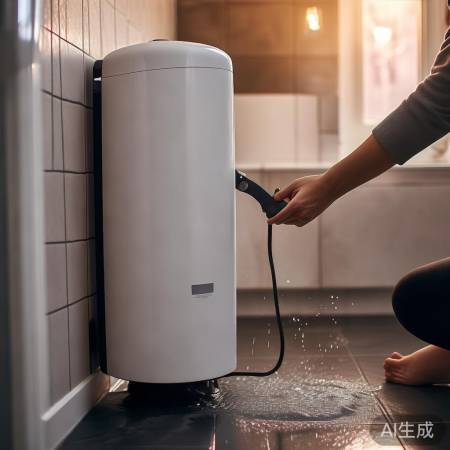 安全使用热水器，谨防触电。