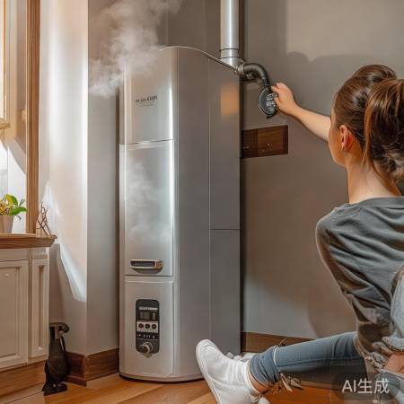 壁挂炉先关闭，排气更稳当。