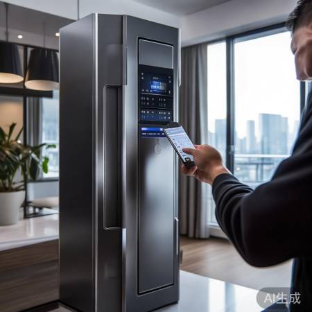 智能保险柜，远程控制，安全便捷