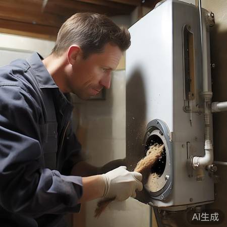 壁挂炉水路检查，清除出水口堵塞