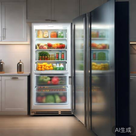 冰箱储冻膜，空间足温稳定。