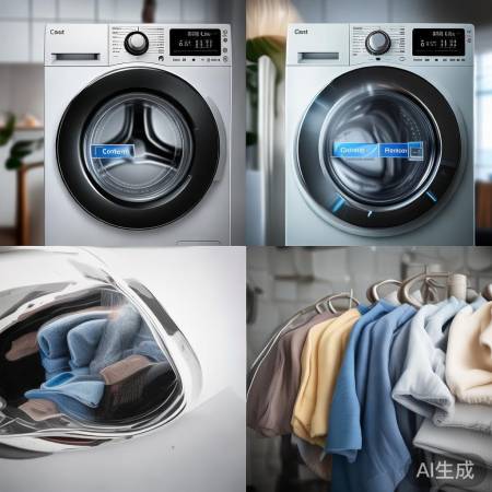 智能洗衣机，精准漂洗，柔速脱水