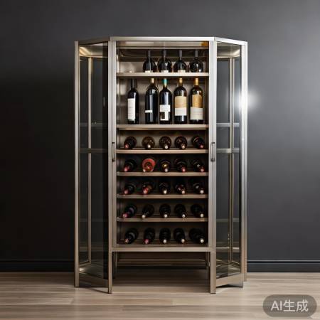 红酒柜子展厅设计效果图欣赏-800家电修典