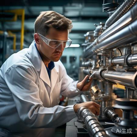 检查泄漏，紧固或换垫片