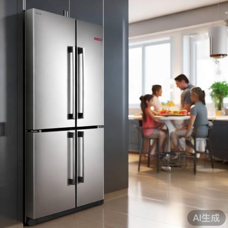 海尔三门冰箱，健康生活好伴侣。