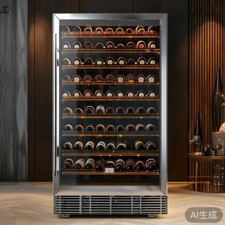红酒柜大空间，通风散热佳。