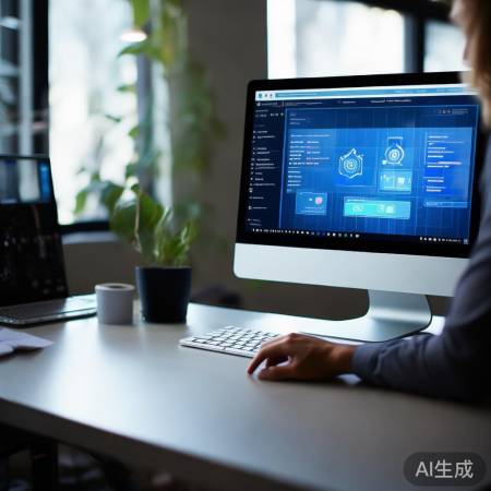 电脑桌面准备，启动银行软件。