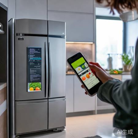 冰箱智能附加，生活更便捷。