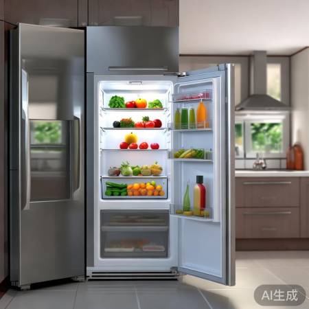 美的冰箱，冷藏冷冻分区保鲜佳