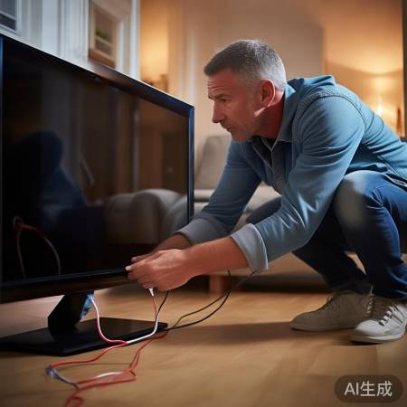 电视机屏幕突然出现红线，快速排查解决方法！-800家电修典