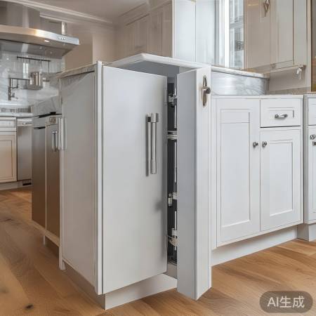 如何巧妙地将保险柜嵌入橱柜中？-800家电修典