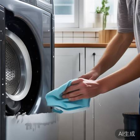 滚筒洗衣机桶口缝隙处理方法及注意事项-800家电修典