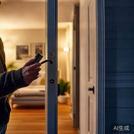 防盗门屋外钥匙开启方法详解-800家电修典