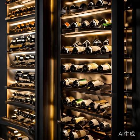 网红酒柜内部布局效果图：打造个性化时尚空间-800家电修典