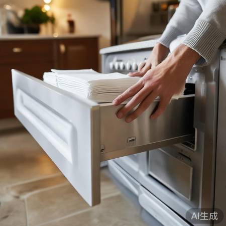 纸巾意外掉落集成灶下，如何轻松解决？-800家电修典