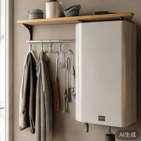 壁挂炉实用搭配：壁挂炉下置物架推荐-800家电修典